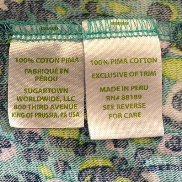 Lilly Pulitzer Windsor Sea Blue Its A Stretch Strapless Dress Giraffe Print - Picture 7 of 9